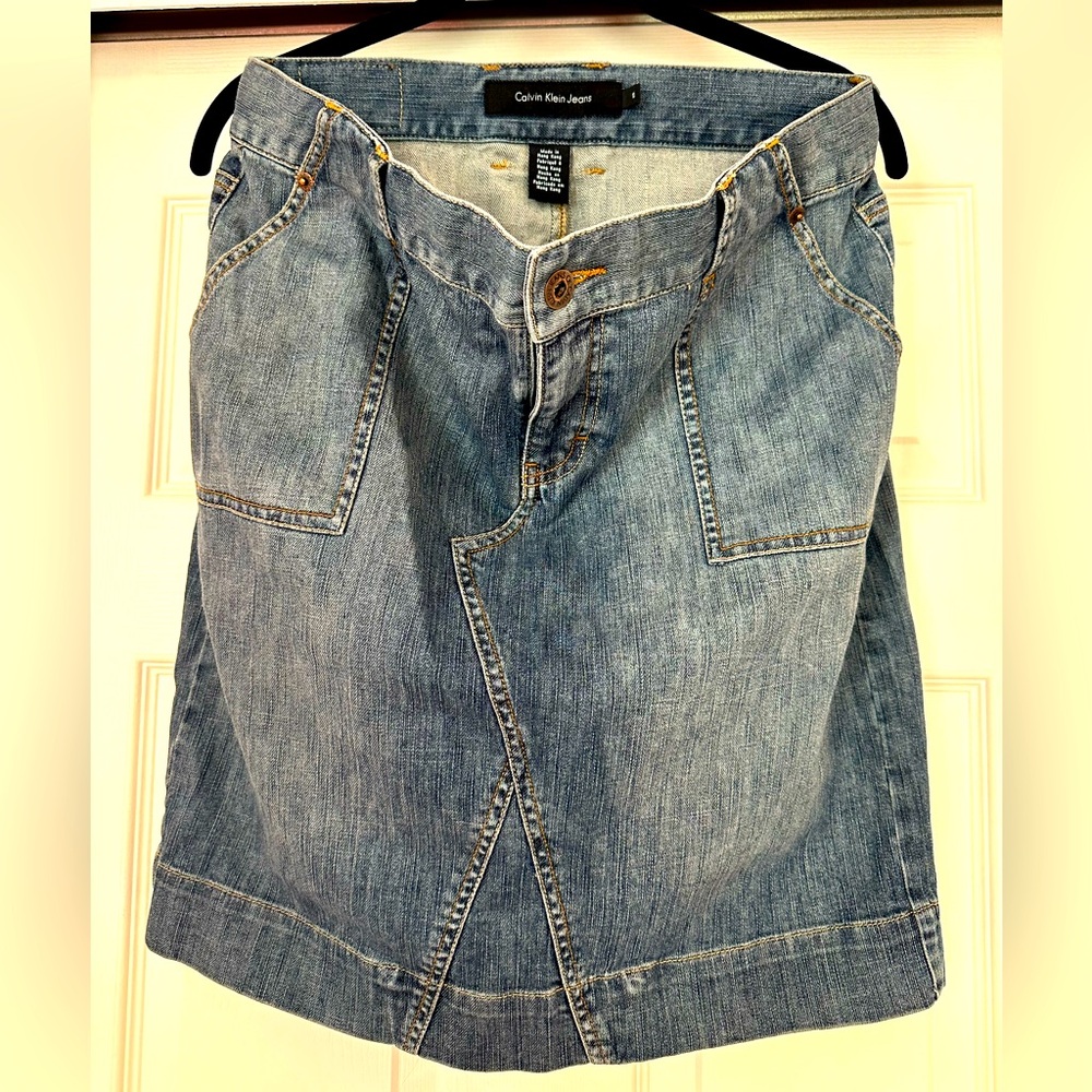 Calvin Klein women’s denim skirt